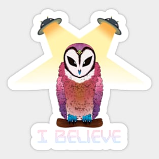 I Believe Sticker